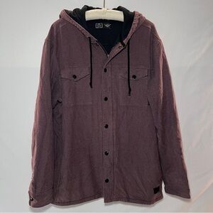 Vintage Nike Jacket - Reddish Brown (Maroon)- Size Large